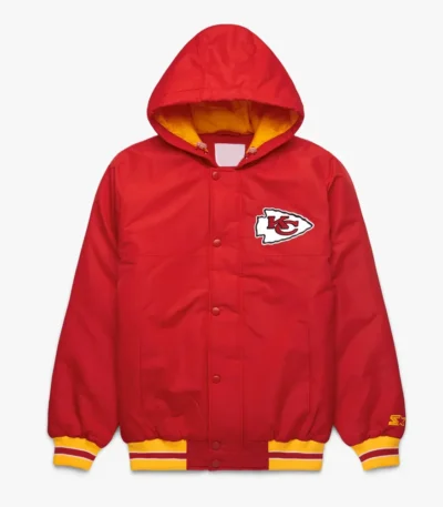 Kansas City Chiefs Red Hooded Jacket
