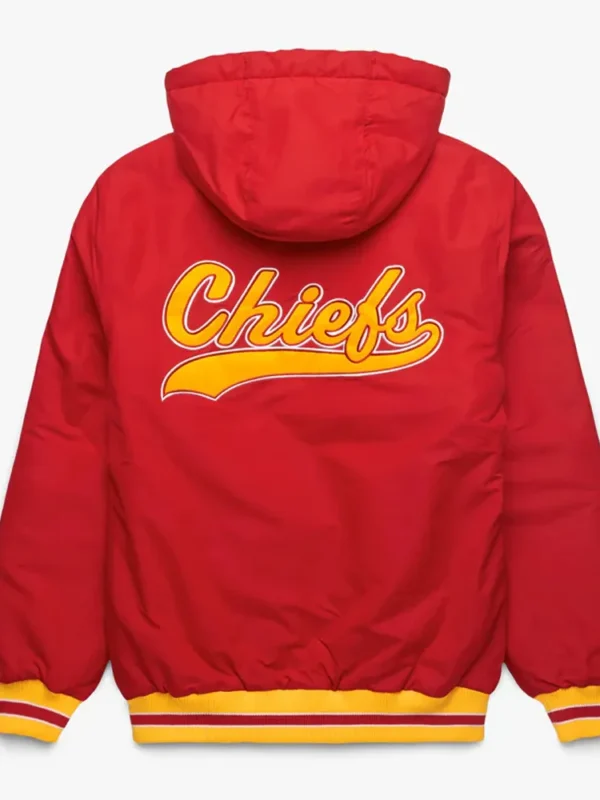 Kansas City Chiefs Red Hooded Jacket