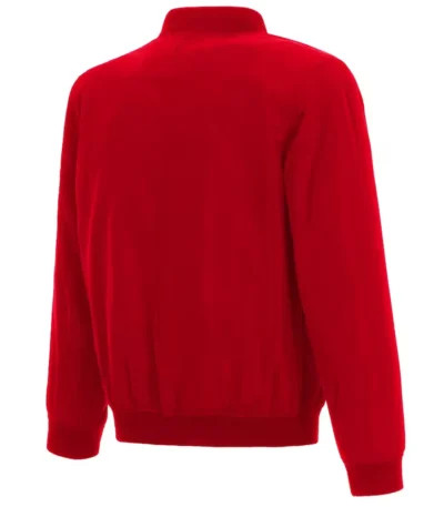 Kansas City Chiefs Red Nylon Bomber Jacket