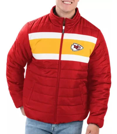 Kansas City Chiefs Red Puffer Jacket