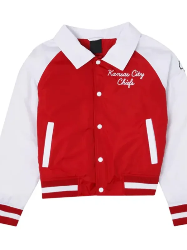 Kansas City Chiefs Red and White Throwback Jacket