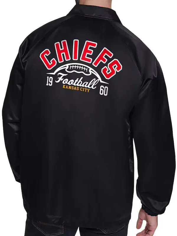 Kansas City Chiefs Retro Logo Coaches Jacket