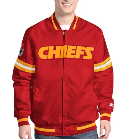 Kansas City Chiefs Scout Varsity Satin Jacket