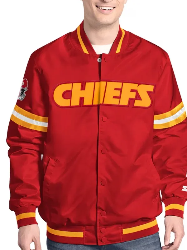 Kansas City Chiefs Scout Varsity Satin Jacket