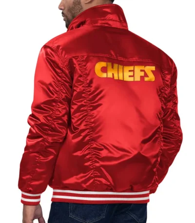 Kansas City Chiefs Silver Tab Trucker Jacket