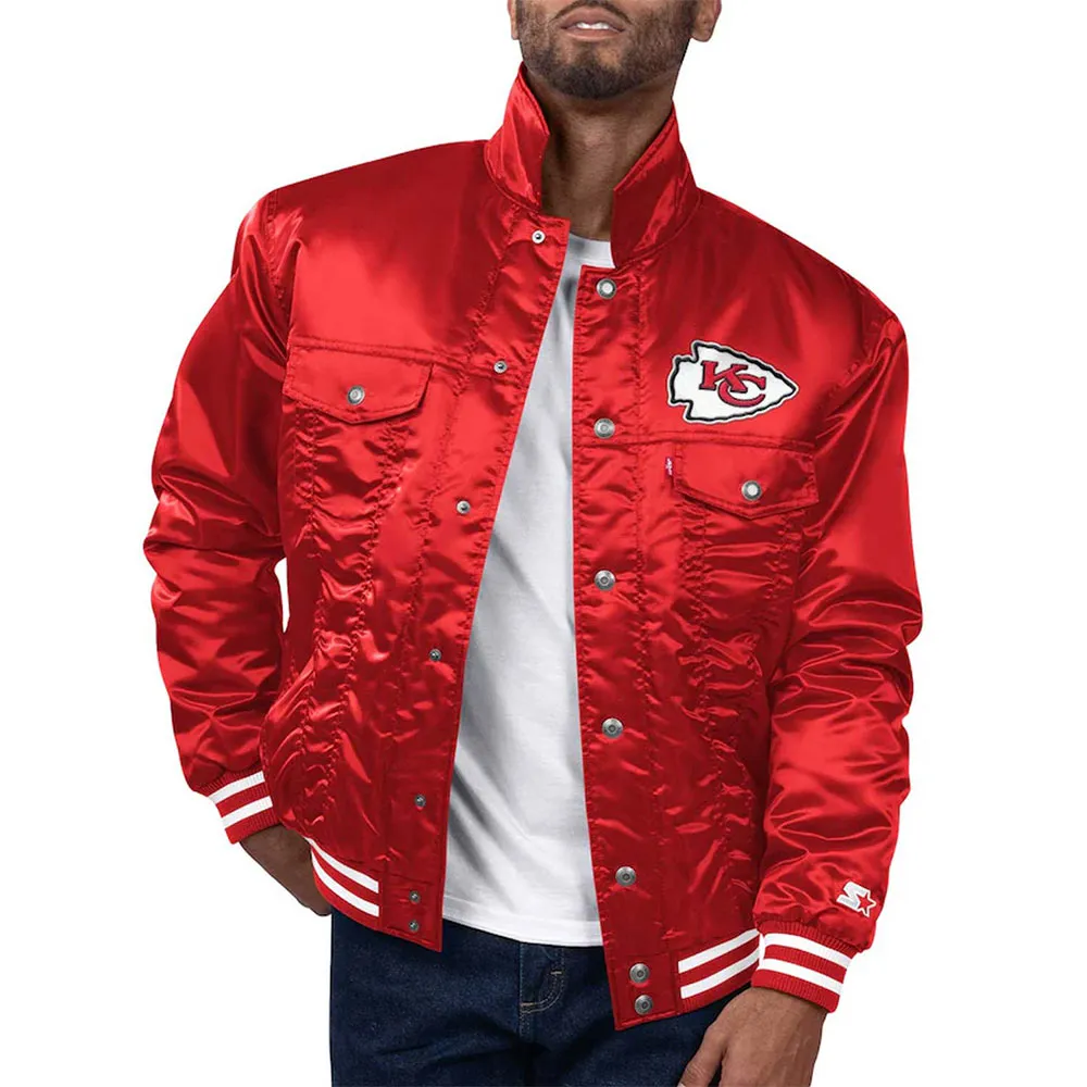 Kansas City Chiefs Silver Tab Trucker Jacket Kansas City Chiefs Silver Tab Trucker Jacket