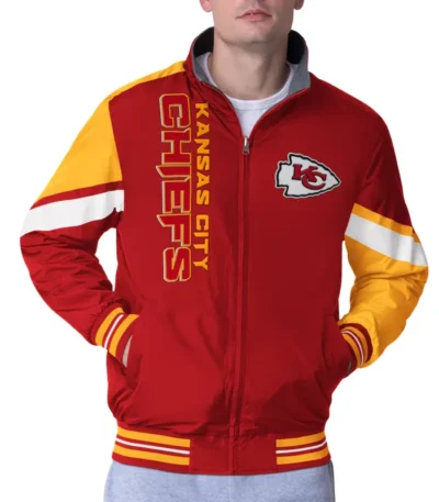 Kansas City Chiefs Strong Arm Red Full-Zip Jacket