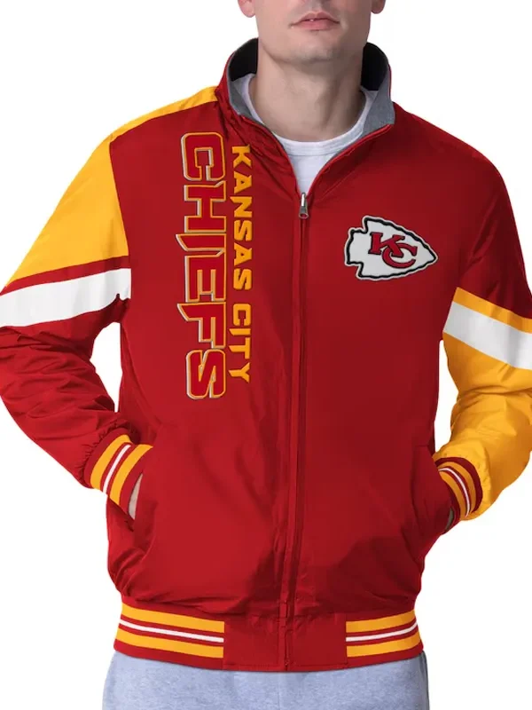 Kansas City Chiefs Strong Arm Red Full-Zip Jacket