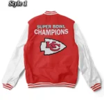 Kansas City Chiefs Super Bowl Champions Red-White Jacket