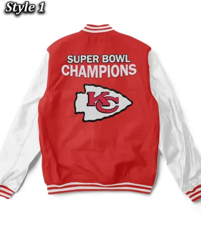 Kansas City Chiefs Super Bowl Champions Red-White Jacket