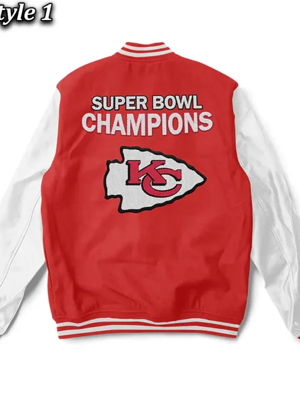 Kansas City Chiefs Super Bowl Champions Red-White Jacket