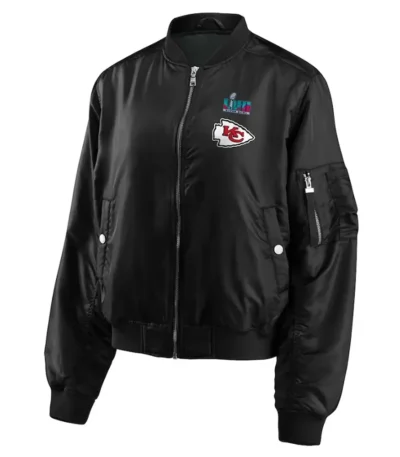 Kansas City Chiefs Super Bowl LVII Champions Black Bomber Jacket