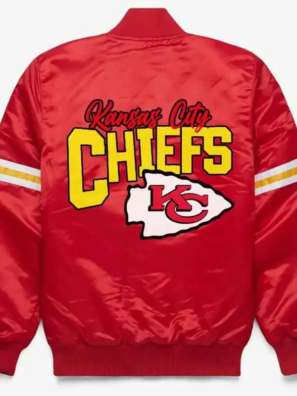 Kansas City Chiefs Super Bowl Red Satin Jacket