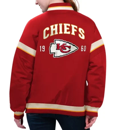 Kansas City Chiefs Tournament Red Varsity Jacket