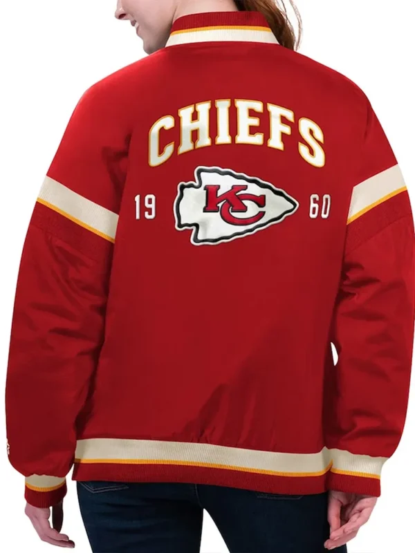 Kansas City Chiefs Tournament Red Varsity Jacket