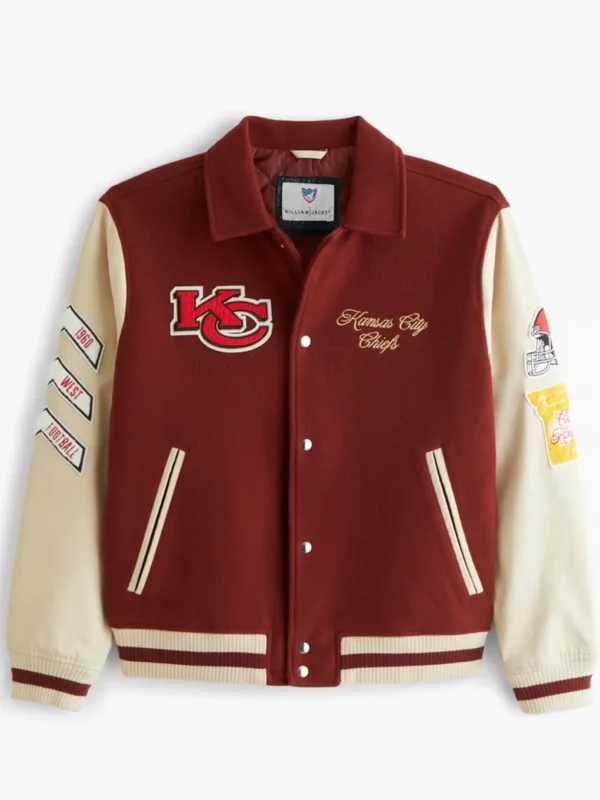 Kansas City Chiefs Varsity Bomber Jacket