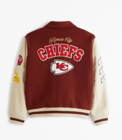 Kansas City Chiefs Varsity Bomber Jacket