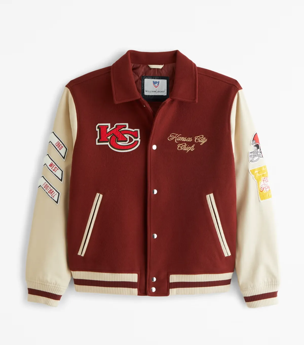 Kansas City Chiefs Varsity Bomber Jacket Kansas City Chiefs Varsity Bomber Jacket