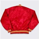 Kansas City Chiefs Varsity Red Satin Jacket