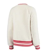 Kansas City Chiefs White Sherpa Jacket