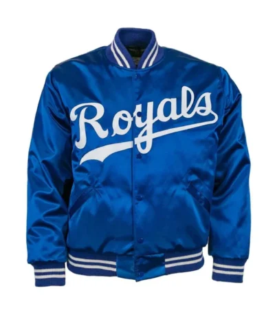 Kansas City Royals 1969 Blue Satin Jacket