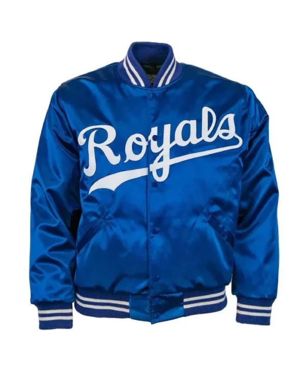 Kansas City Royals 1969 Blue Satin Jacket