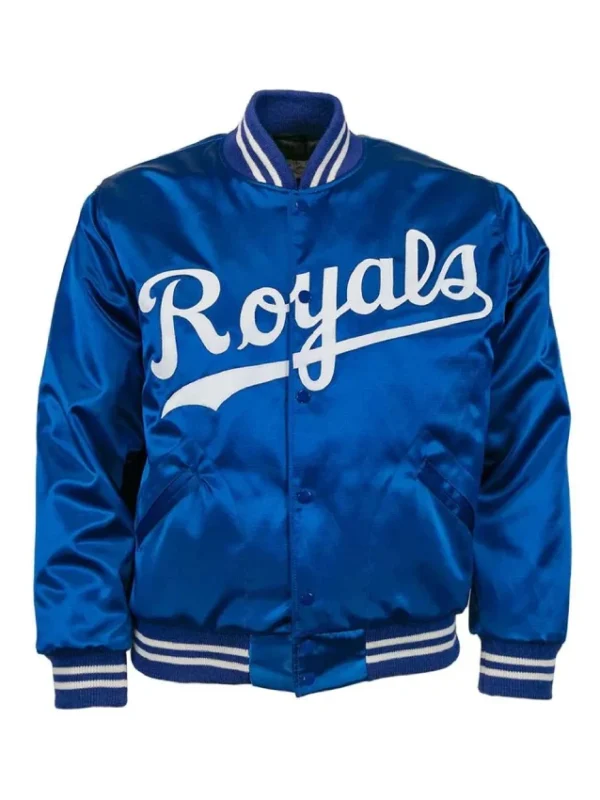 Kansas City Royals 1969 Blue Satin Jacket