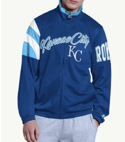 Kansas City Royals Heritage Blue Track Jacket