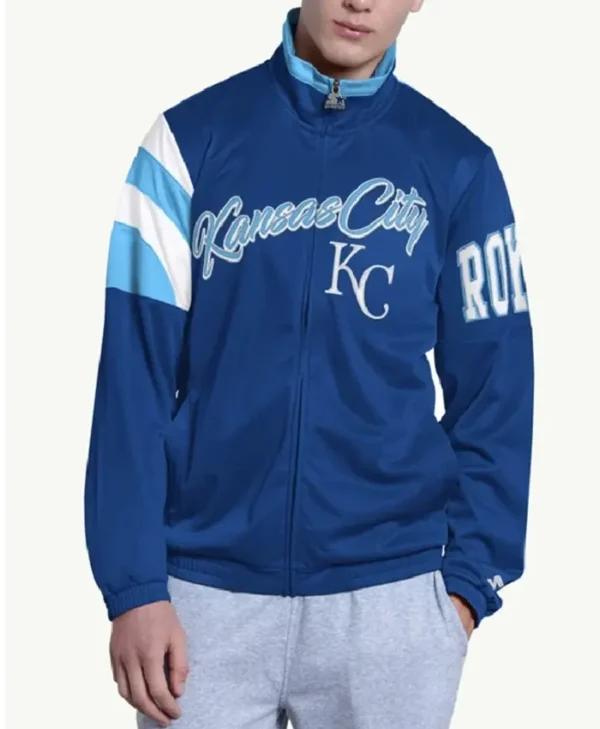 Kansas City Royals Heritage Blue Track Jacket