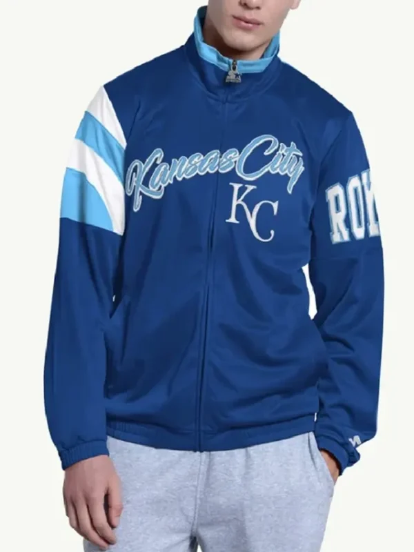 Kansas City Royals Heritage Blue Track Jacket