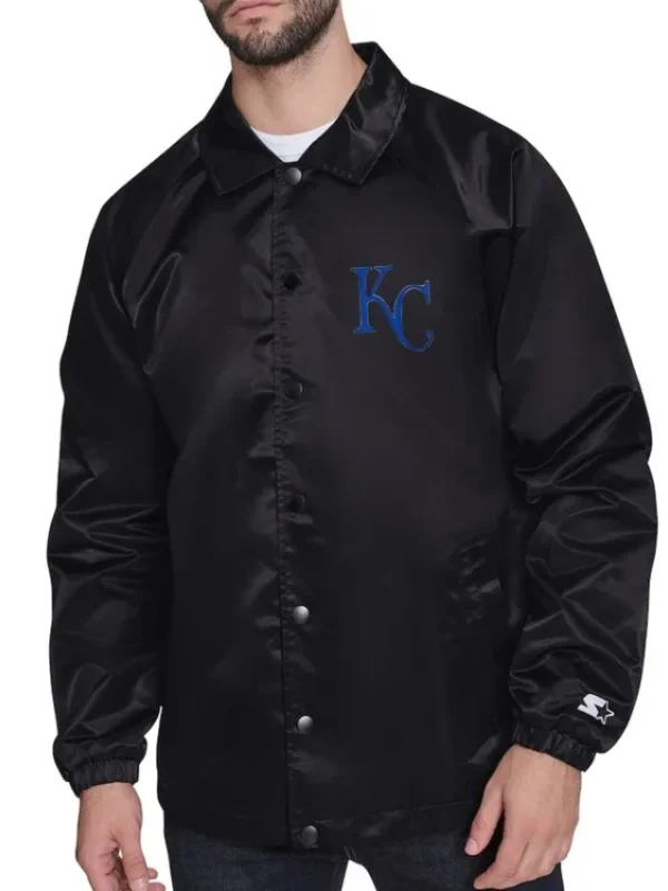 Kansas City Royals Retro Logo Coaches Jacket