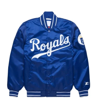 Kansas City Royals Royal Blue Classic Satin Jacket