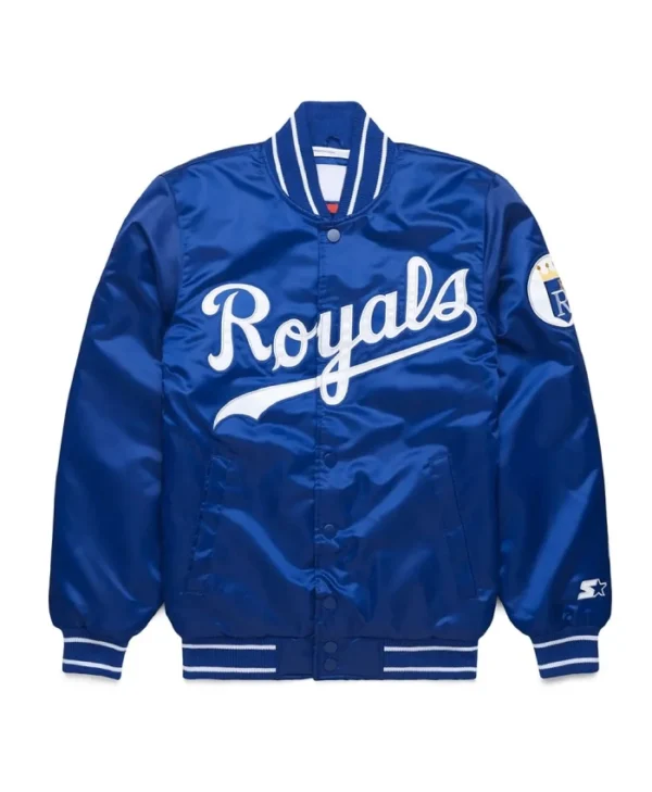Kansas City Royals Royal Blue Classic Satin Jacket