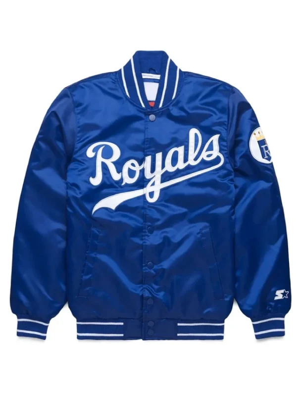 Kansas City Royals Royal Blue Classic Satin Jacket