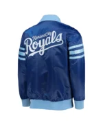 The Captain II Kansas City Royals Satin Blue Jacket