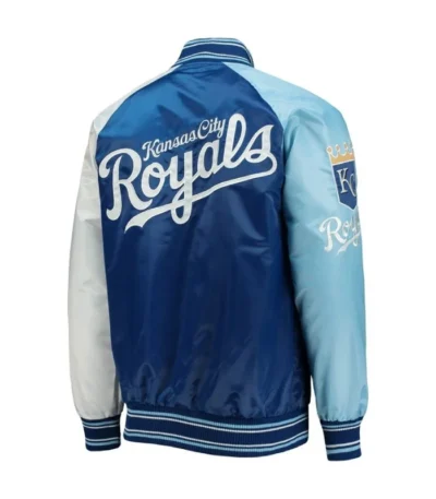 Reliever Kansas City Royals Varsity Satin Jacket