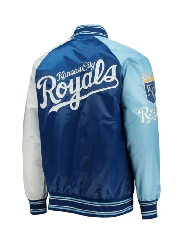 Reliever Kansas City Royals Varsity Satin Jacket
