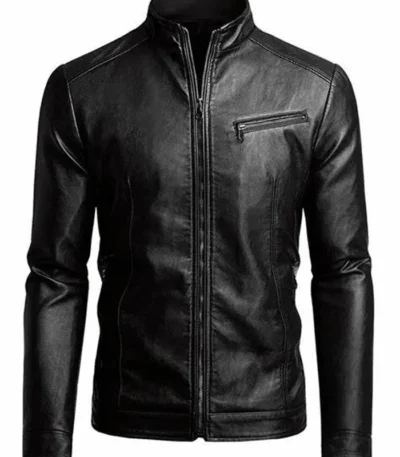 Kari Real Leather Vintage Biker Jacket