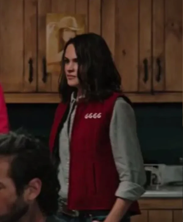 Kathryn Kelly Yellowstone 6666 Red Vest