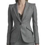 Yellowstone Season 5 Beth Dutton Grey Blazer