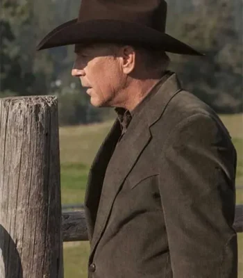 Kevin Costner Yellowstone John Dutton Corduroy Blazer Dress