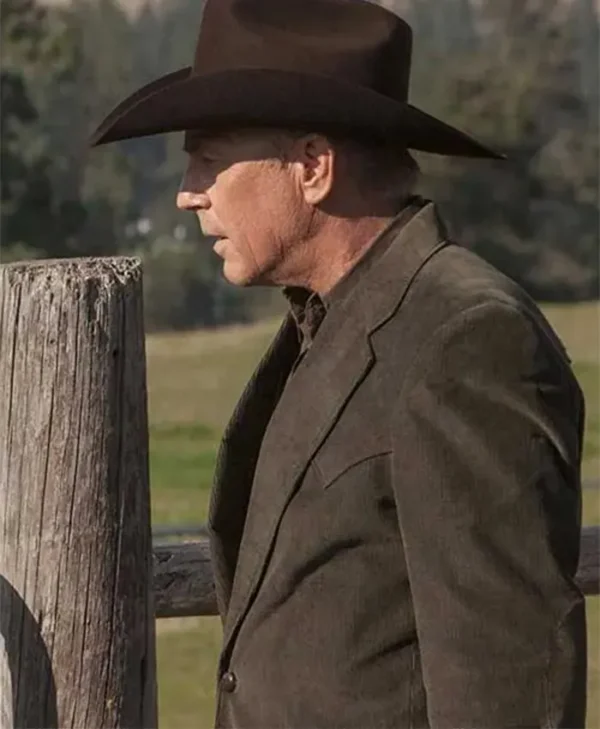 Kevin Costner Yellowstone John Dutton Corduroy Blazer Dress