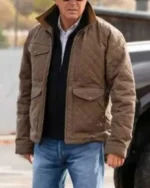 Kevin Costner Yellowstone S04 Quilted Jacket