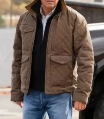 Kevin Costner Yellowstone S04 Quilted Jacket