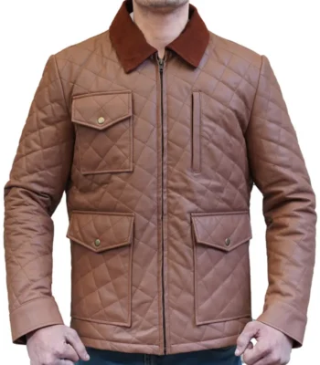 Kevin Costner Yellowstone S04 Quilted Jacket