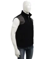 Yellowstone Mens John Dutton Black Quilted Parachute Vest