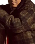 Kevin Costner Yellowstone S02 John Dutton Plaid Cotton Jacket