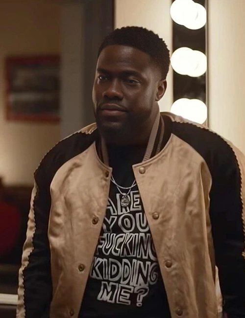 Kevin Hart True Story Kid Varsity Bomber Jacket Kevin Hart True Story Kid Varsity Bomber Jacket