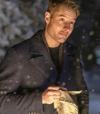 Kevin Pearson This Is Us Season 04 Justin Blue Wool Coat