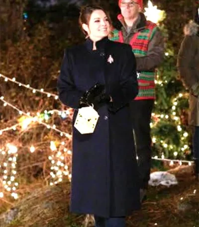 Kimberley Sustad To All A Good Night Black Long Coat